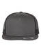 Five-Panel Classic Trucker Cap Charcoal Black_1