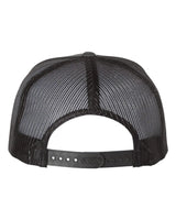 Five-Panel Classic Trucker Cap Charcoal Black_3