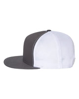 Five-Panel Classic Trucker Cap Charcoal White_2