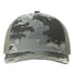 Five-Panel Printed Trucker Cap Digital Camo/ Light Green