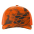 Five-Panel Printed Trucker Cap Kryptek Inferno/ Blaze Orange