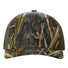 Five-Panel Printed Trucker Cap Mossy Oak Habitat/ Brown