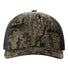 Five-Panel Printed Trucker Cap Realtree Timber/ Black
