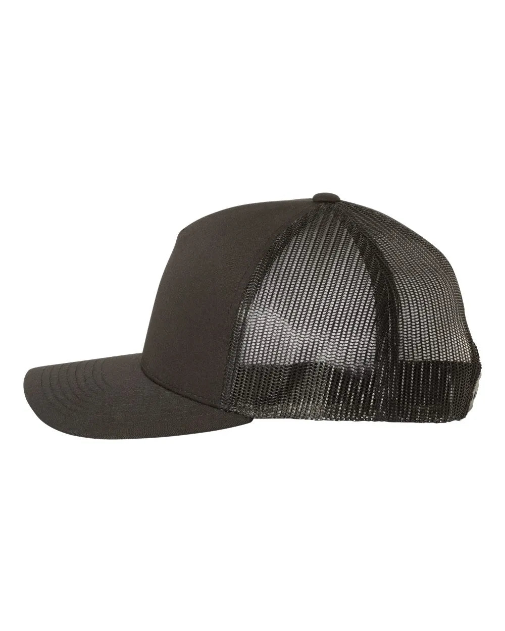 Five-Panel Retro Trucker Cap Black_2