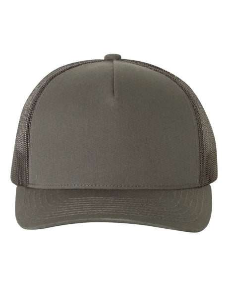 Five-Panel Retro Trucker Cap Charcoal_1