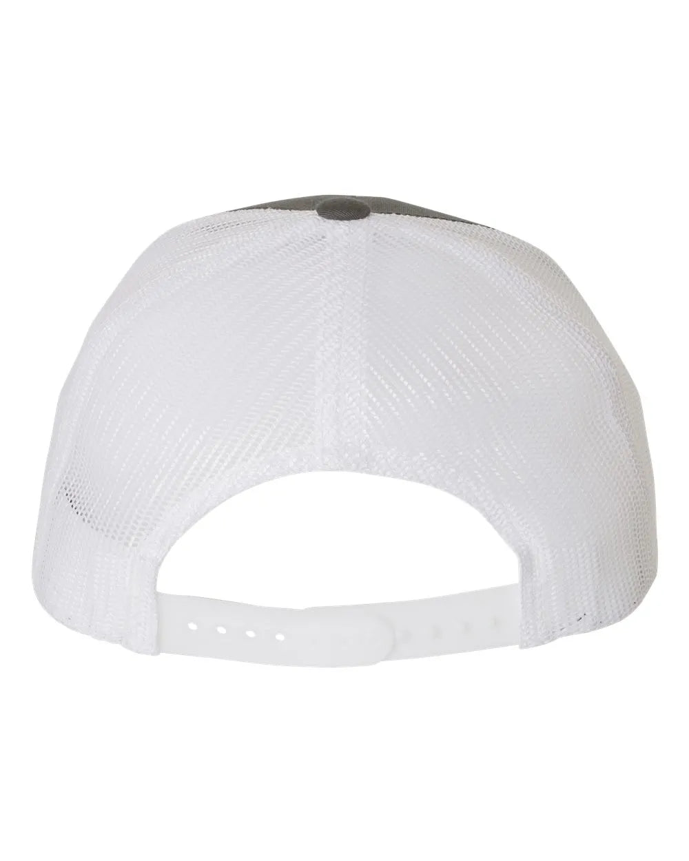 Five-Panel Retro Trucker Cap Charcoal White_3