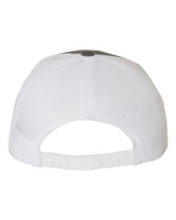 Five-Panel Retro Trucker Cap Charcoal White_3