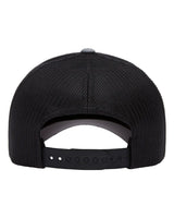 Five-Panel Retro Trucker Cap Heather Black_3