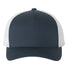Five-Panel Retro Trucker Cap Navy White_1