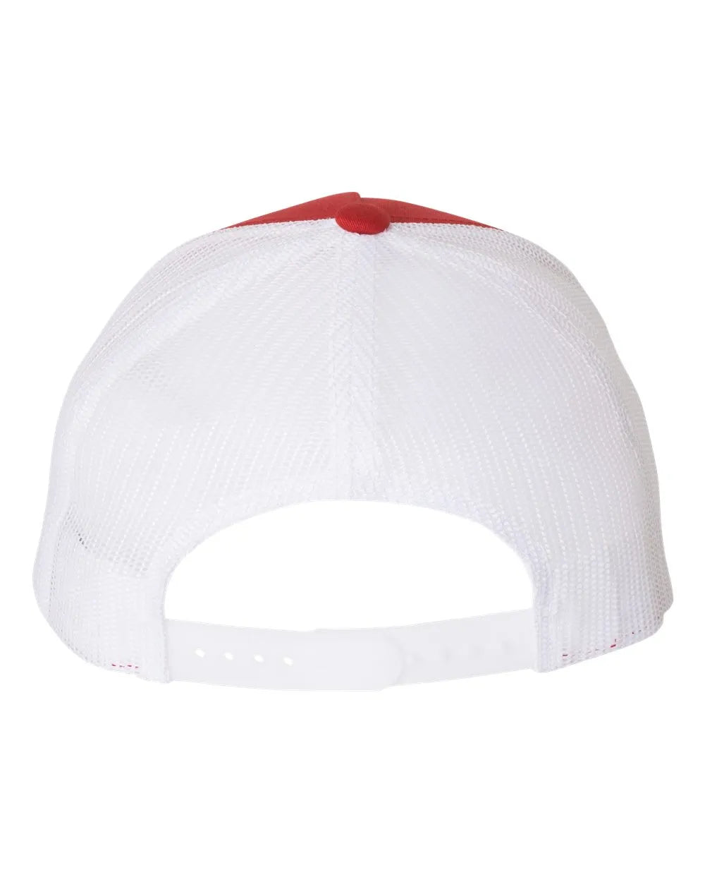 Five-Panel Retro Trucker Cap Red White_3