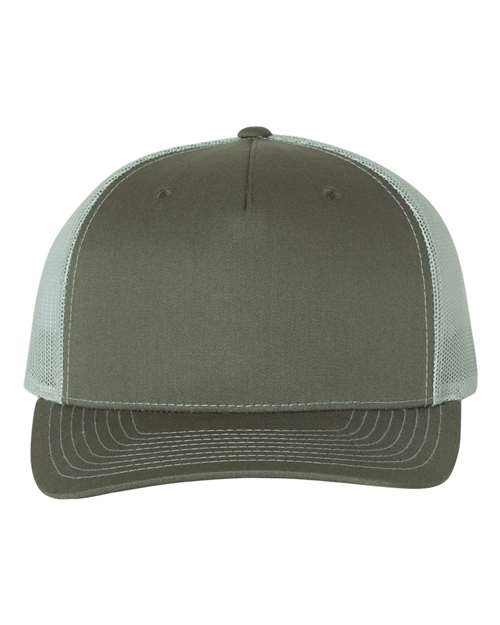 Five-Panel Trucker Cap - beetle/ quarry