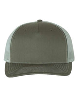 Five-Panel Trucker Cap - beetle/ quarry