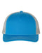 Five-Panel Trucker Cap - cobalt blue/ grey