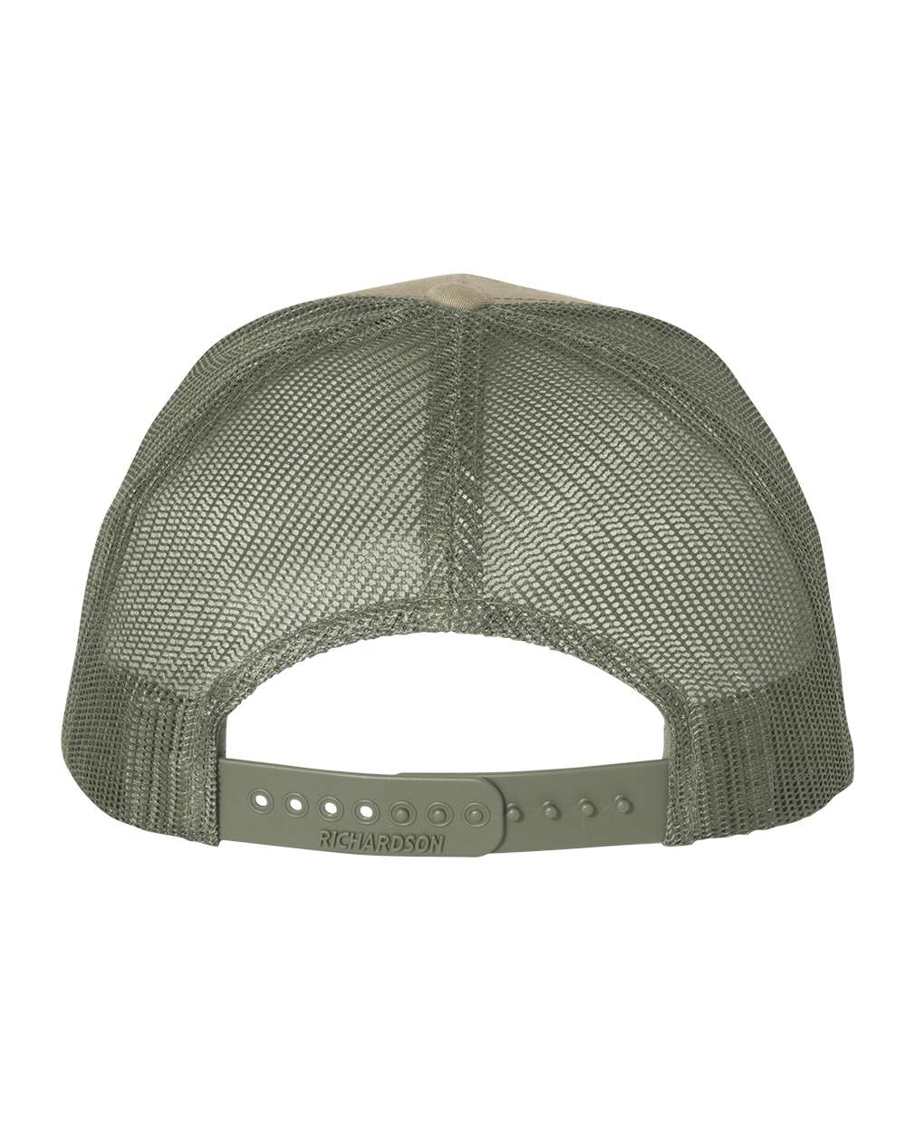 Five-Panel Trucker Cap Pale Khaki/ Loden Green_2