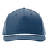 Five Panel Classic Rope Cap Light Blue/ White