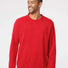 Fleece Crewneck Sweatshirt red