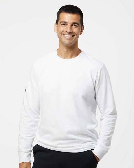 Fleece Crewneck Sweatshirt  white