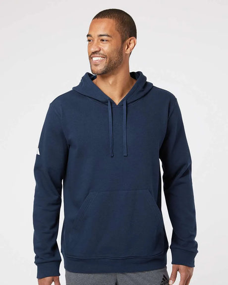Fleece Hooded Sweatshirt Collegiate Navy - 1