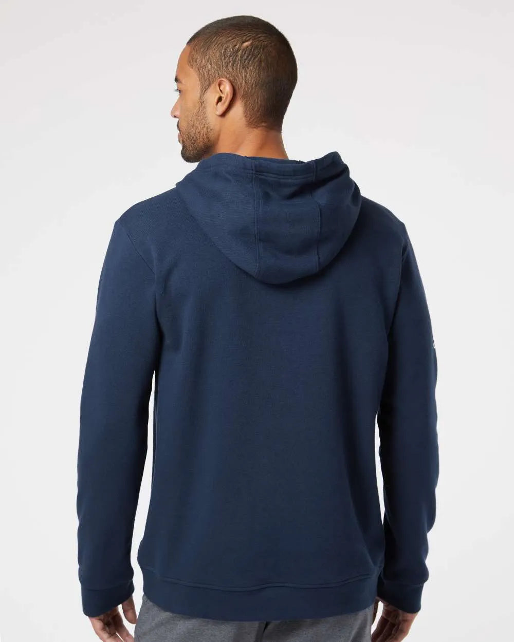 Fleece Hooded Sweatshirt Collegiate Navy - 3