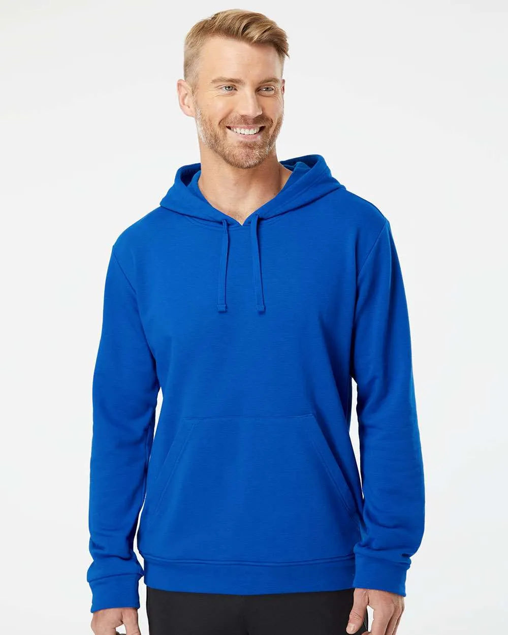 Fleece Hooded Sweatshirt Collegiate Royal - 1