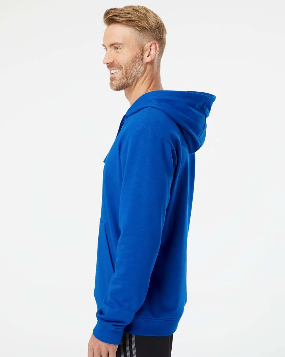 Fleece Hooded Sweatshirt Collegiate Royal - 2