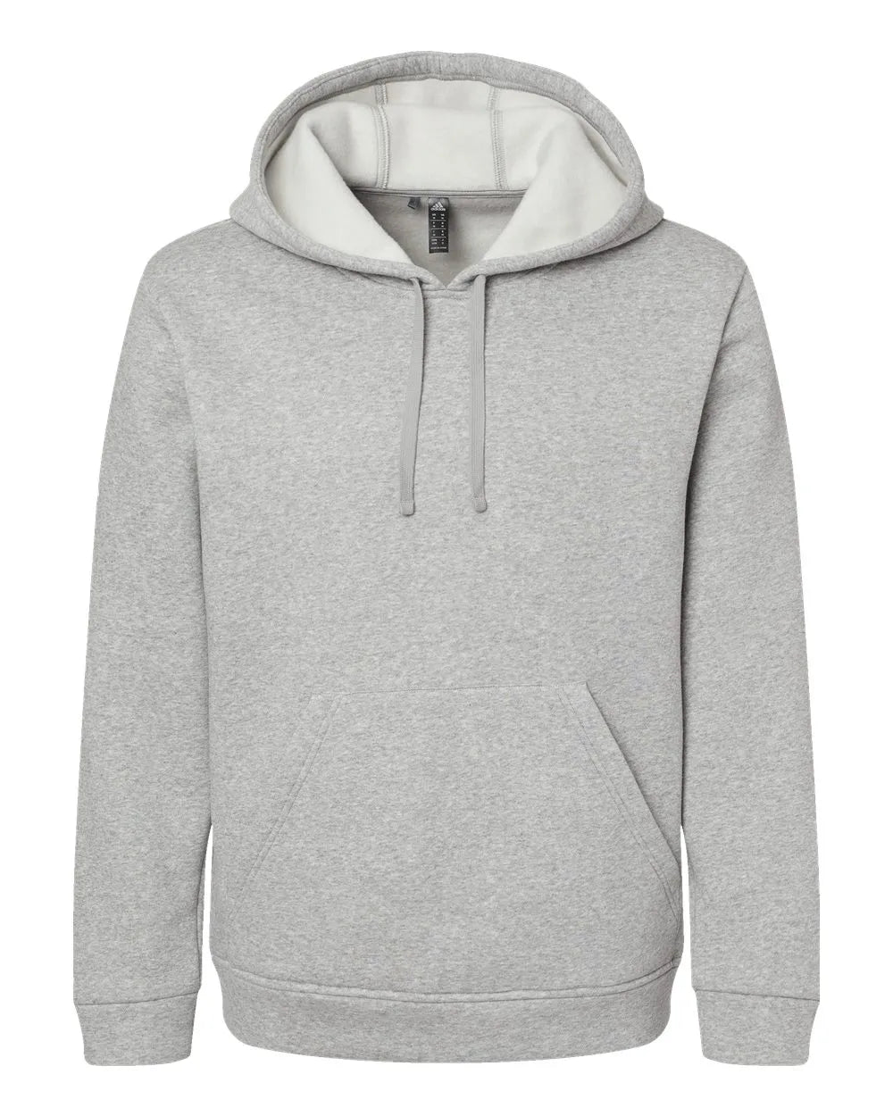 Fleece Hooded Sweatshirt Grey Heather - 4