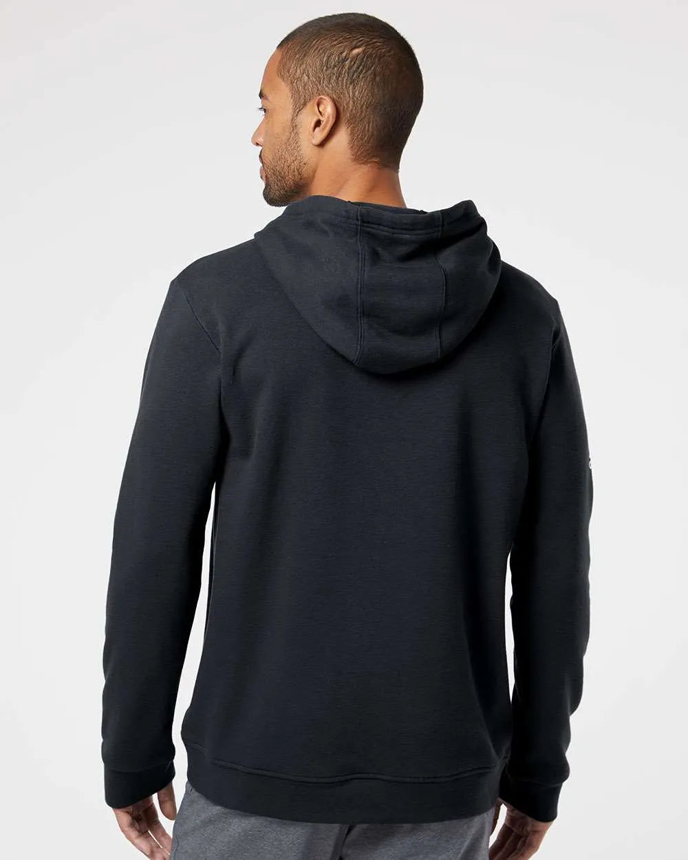 Fleece Hooded Sweatshirt black_2