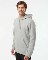 Fleece Hooded Sweatshirt grey heather_1