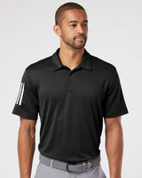 Floating 3-Stripes Polo black/ white