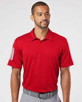 Floating 3-Stripes Polo team power red/ white