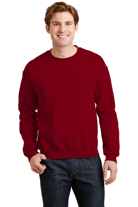 Gildan® - Heavy Blend™ Crewneck Sweatshirt.  18000 - antique cherry red