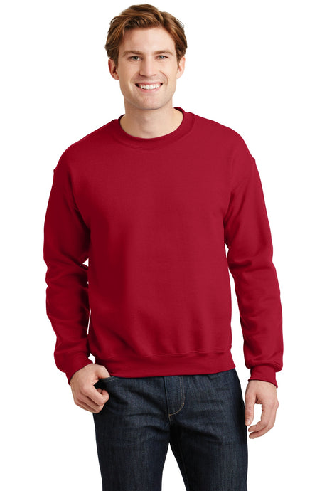 Gildan® - Heavy Blend™ Crewneck Sweatshirt.  18000 - cherry red