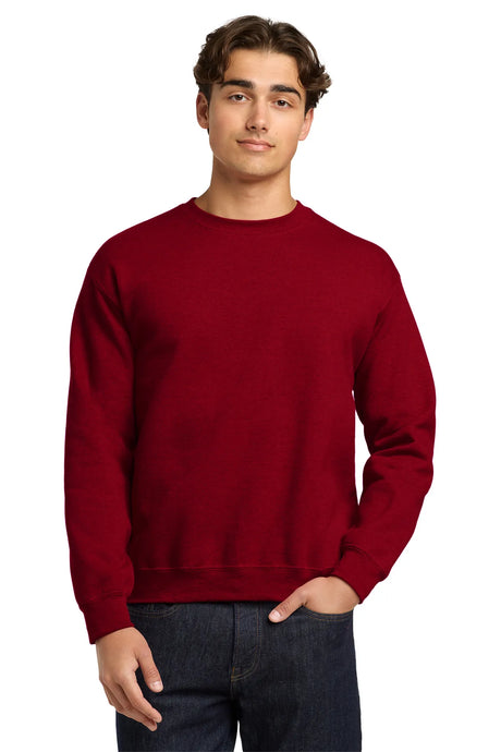 Gildan® - Heavy Blend™ Crewneck Sweatshirt.  18000 Antique Cherry Red_1