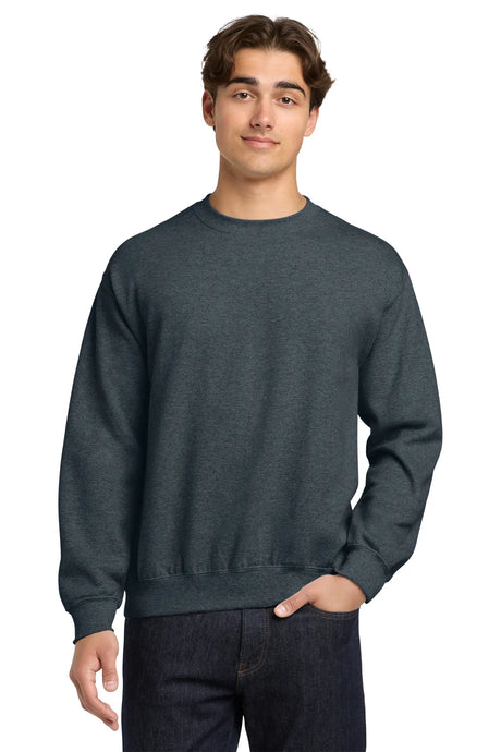 Gildan® - Heavy Blend™ Crewneck Sweatshirt.  18000 Dark Heather_1