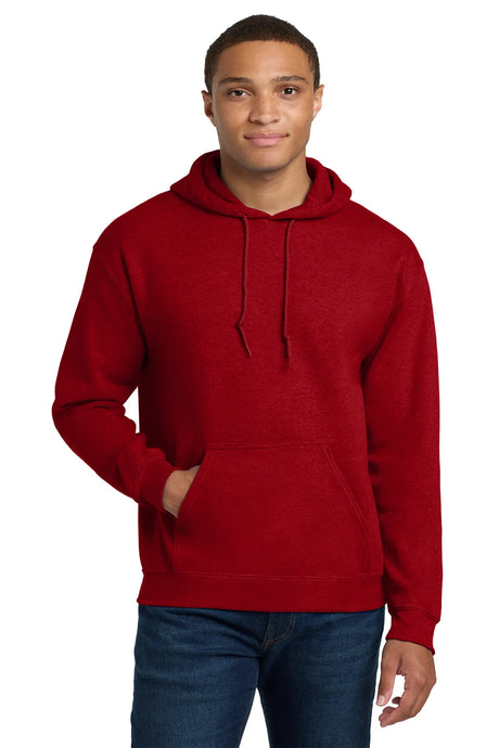 Gildan® - Heavy Blend™ Hooded Sweatshirt.  18500 Antique Cherry Red_1