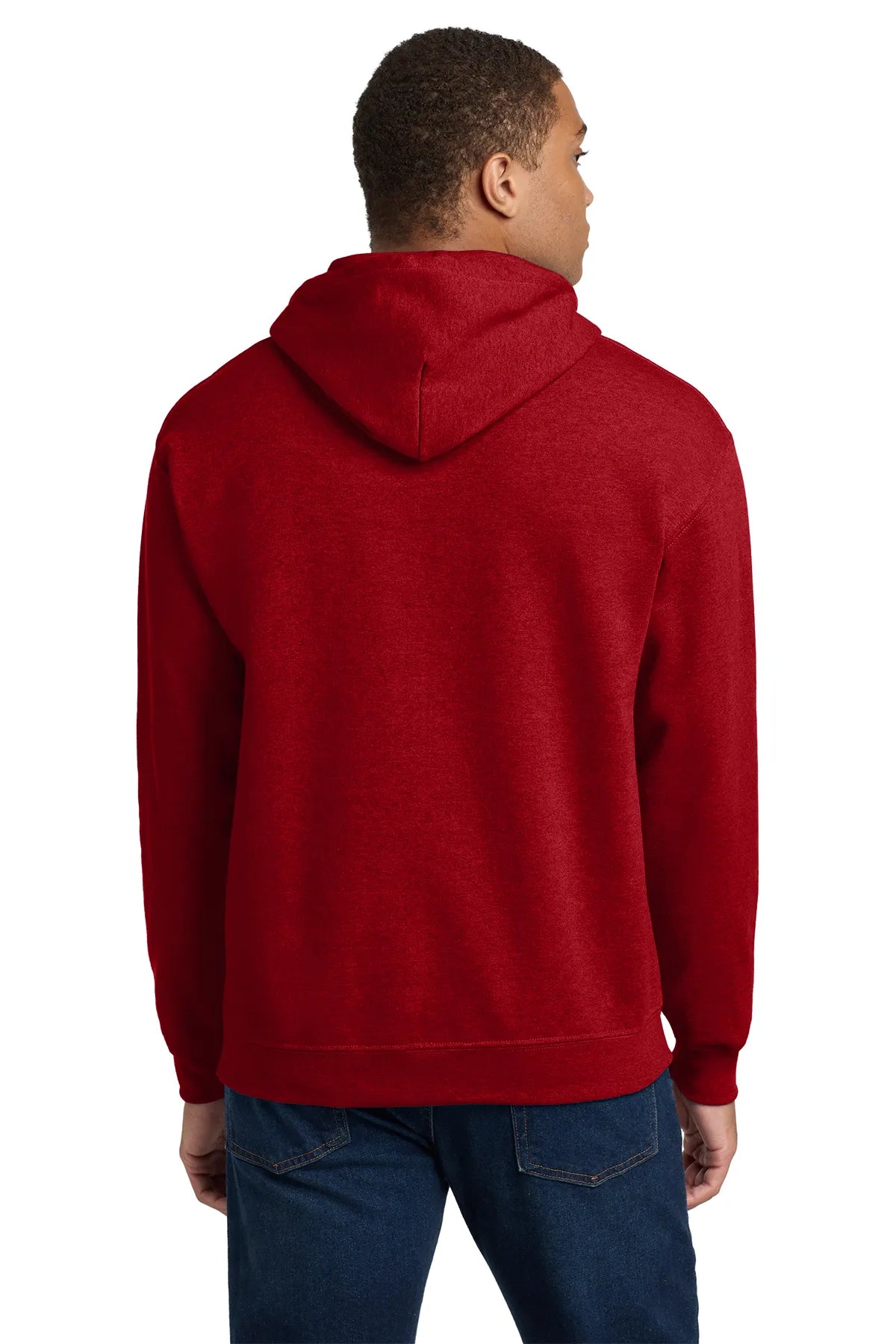 Gildan® - Heavy Blend™ Hooded Sweatshirt.  18500 Antique Cherry Red_2