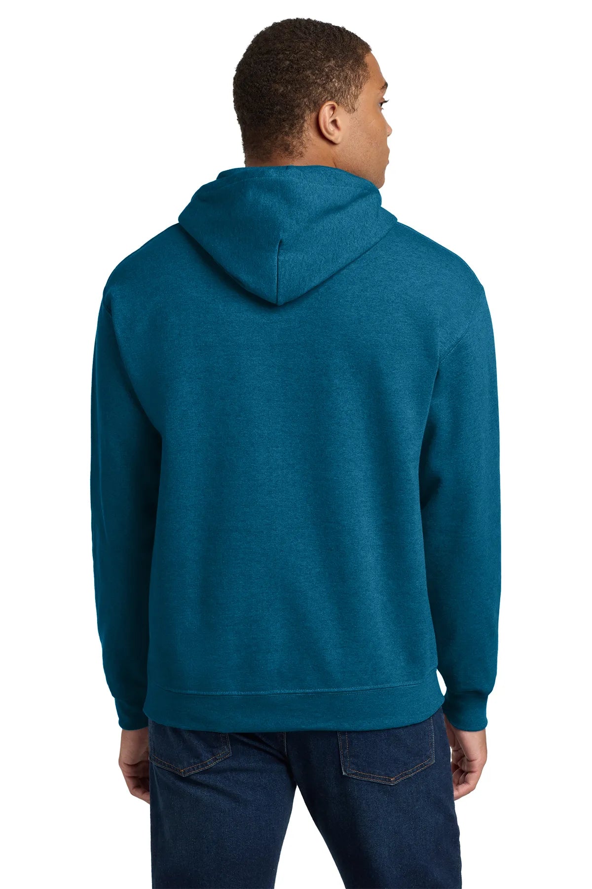 Gildan® - Heavy Blend™ Hooded Sweatshirt.  18500 Antique Sapphire_2