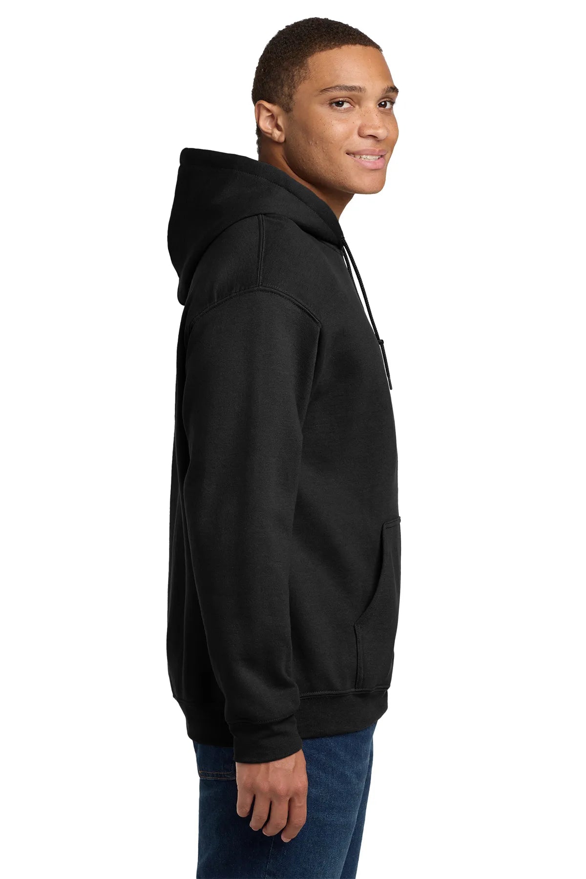 Gildan® - Heavy Blend™ Hooded Sweatshirt.  18500 Black_3