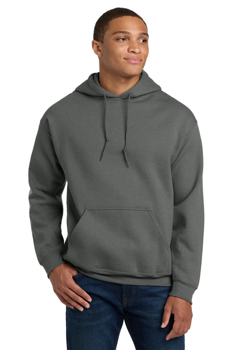 Gildan® - Heavy Blend™ Hooded Sweatshirt.  18500 Charcoal_1