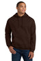 Gildan® - Heavy Blend™ Hooded Sweatshirt.  18500 Dark Chocolate_1