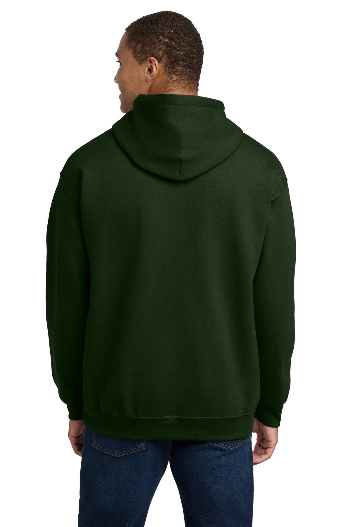 Gildan® - Heavy Blend™ Hooded Sweatshirt.  18500 Forest Green_2