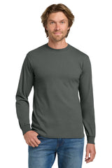 Gildan® - Heavy Cotton™ 100% Cotton Long Sleeve T-Shirt.  5400 - charcoal