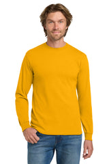 Gildan® - Heavy Cotton™ 100% Cotton Long Sleeve T-Shirt.  5400 - gold