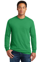 Gildan® - Heavy Cotton™ 100% Cotton Long Sleeve T-Shirt.  5400 - irish green