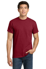 Gildan® - Heavy Cotton™ 100% Cotton T-Shirt.  5000 Antique Cherry Red