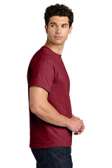 Gildan® - Heavy Cotton™ 100% Cotton T-Shirt. 5000 Antique Cherry Red_3