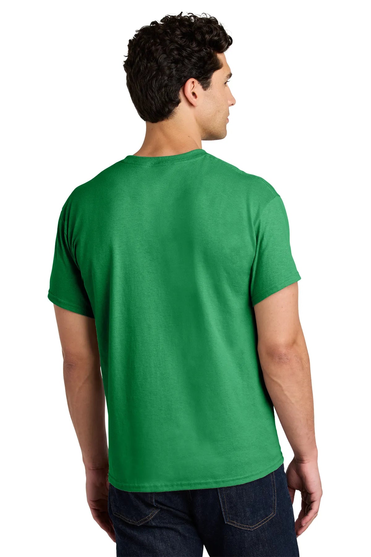 Gildan® - Heavy Cotton™ 100% Cotton T-Shirt. 5000 Antique Irish Green_2