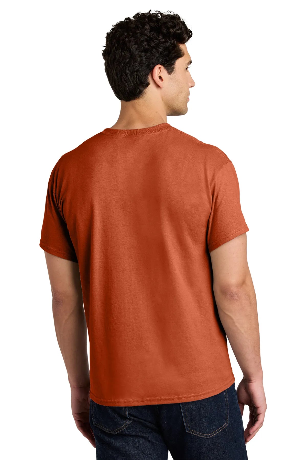 Gildan® - Heavy Cotton™ 100% Cotton T-Shirt. 5000 Antique Orange_2