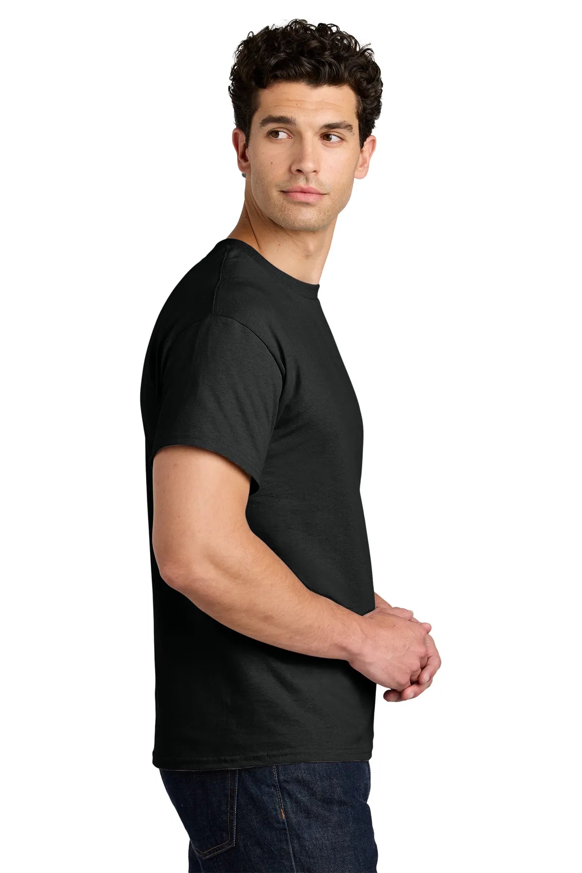 Gildan® - Heavy Cotton™ 100% Cotton T-Shirt. 5000 Black_3