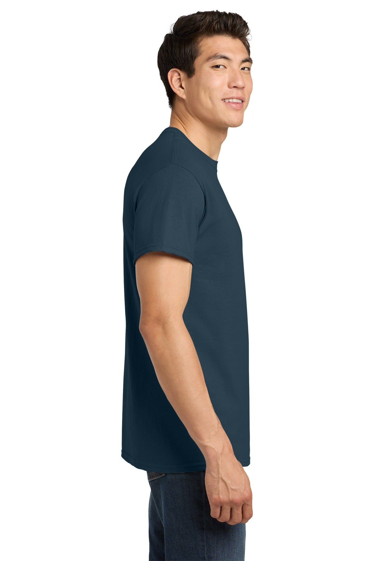 Gildan® - Heavy Cotton™ 100% Cotton T-Shirt.  5000 Blue Dusk_2